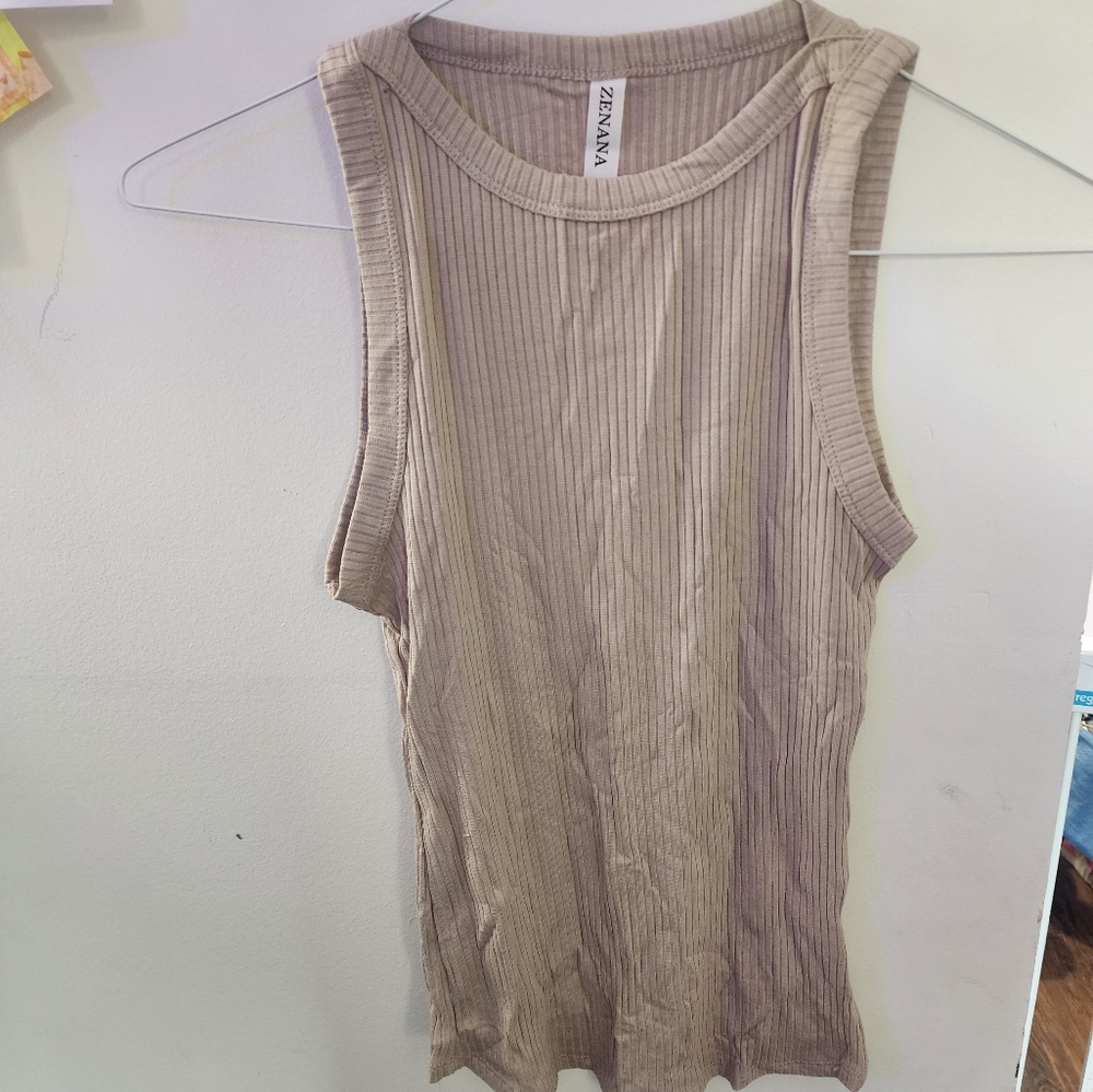 NEW Zenana Ribbed tank